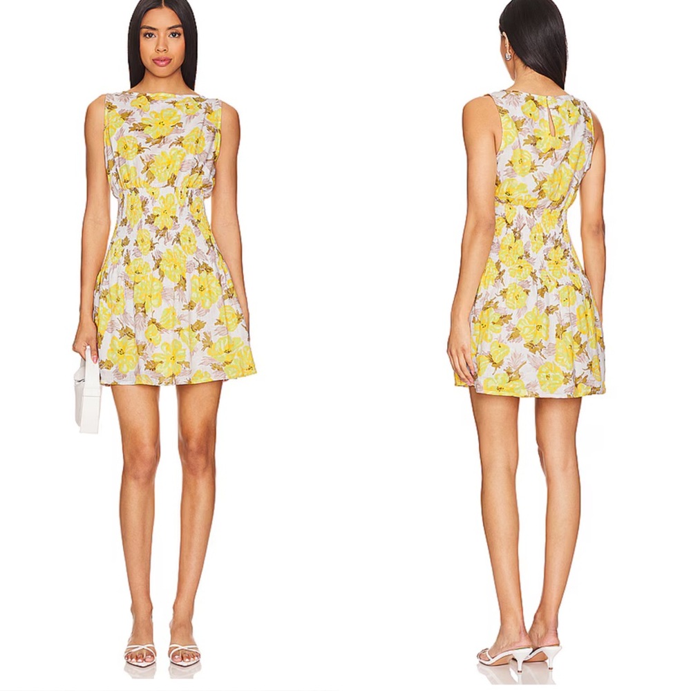Faithfull The Brand Novalee Mini Dress New With Tags
